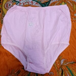 Pink Classic Cotton Panties Intimates